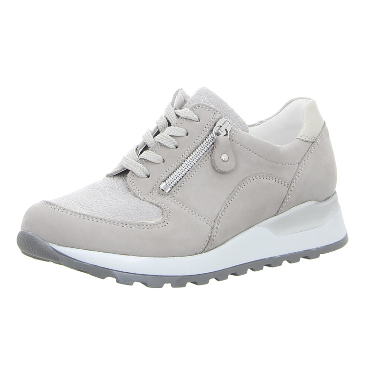 Waldläufer Sneaker Hiroko-Soft stein silber stein | Leifer Schuhmode