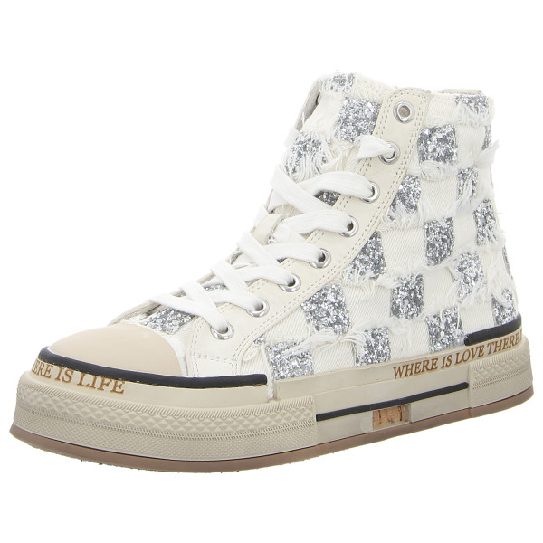 Rebecca White Sneaker square febric white - Bild 1