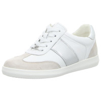 Caprice Schnürschuhe white/silver