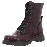 Tamaris Stiefeletten bordeaux croco