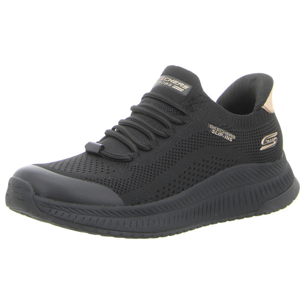 Skechers Slipper Bobs Squad 4 black - Bild 1