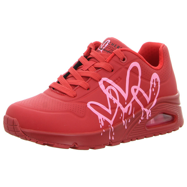 Skechers Sneaker UNO Dripping the Lov red/pink - Bild 1