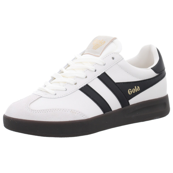 Gola Sneaker Cyclone Leather white/black/dark gum - Bild 1