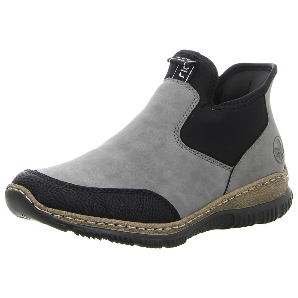 Rieker Stiefeletten grau kombi - Bild 1