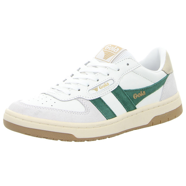 Gola Sneaker Hawk white/dark green/gol - Bild 1