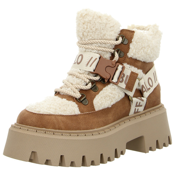 Buffalo Stiefeletten Aspen Com Mid Warm beige/cognac - Bild 1
