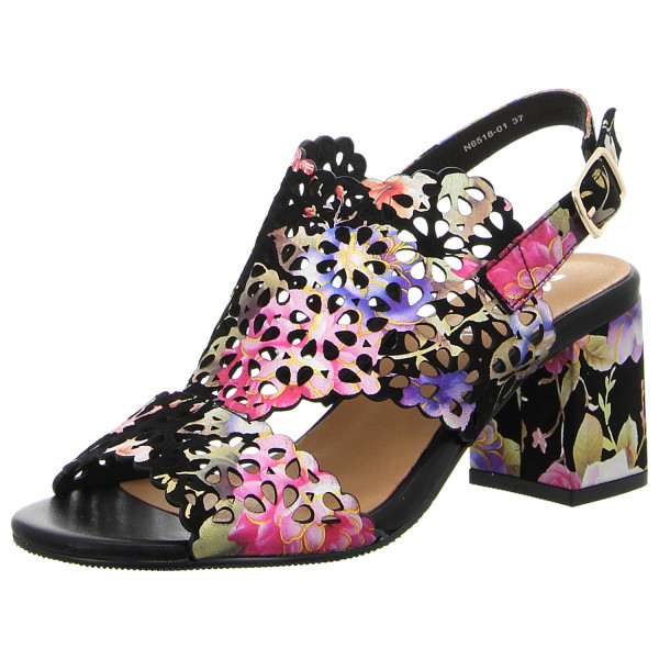 Maciejka Sandaletten black/flowers - Bild 1