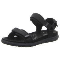 Woden Sandalen Line Lite black