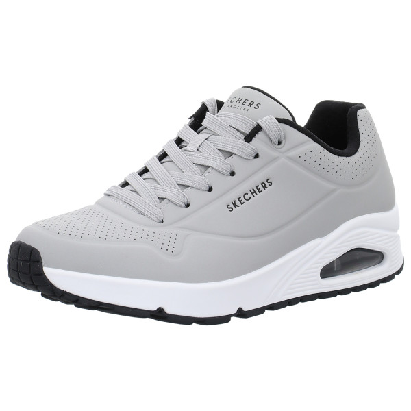 Skechers Sneaker Uno-Stand on Air light gray/black - Bild 1