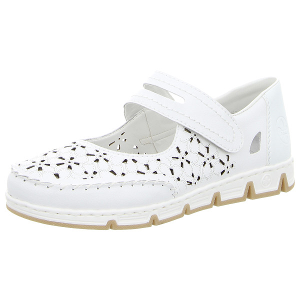Rieker Slipper weiss - Bild 1