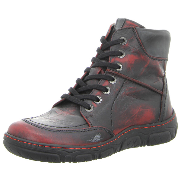 Krisbut Stiefeletten rot-kombi - Bild 1