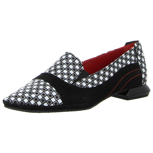 Simen Slipper schwarz rot - Bild 1