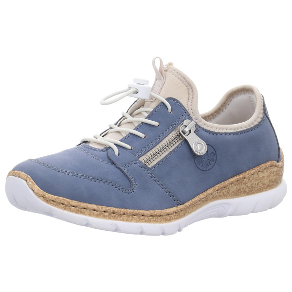 Rieker Schnürschuhe blau - Bild 1