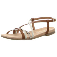 Tamaris Sandaletten cognac comb