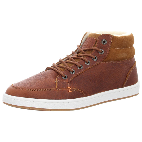 HUB Stiefeletten Mark L30 cognac/off white-dk - Bild 1