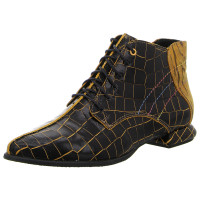 Simen Stiefeletten schwarz gelb