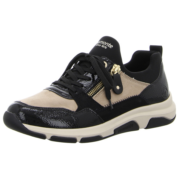 Remonte Schnürschuhe schwarz kombi - Bild 1