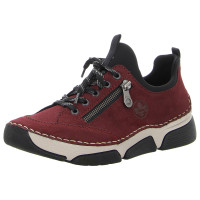Rieker Schnürschuhe rot