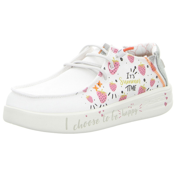 Fusion Schnürschuhe Lily white happy - Bild 1