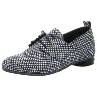 Simen Schnürschuhe schwarz weiss