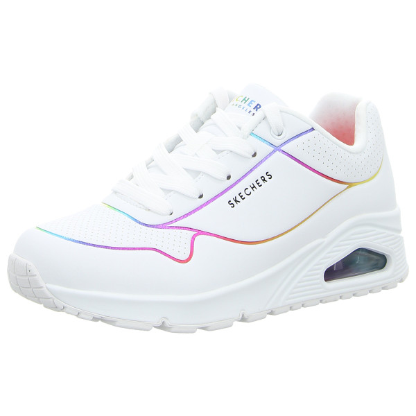 Skechers Sneaker Uno - Electric Lines white/multi metallic - Bild 1
