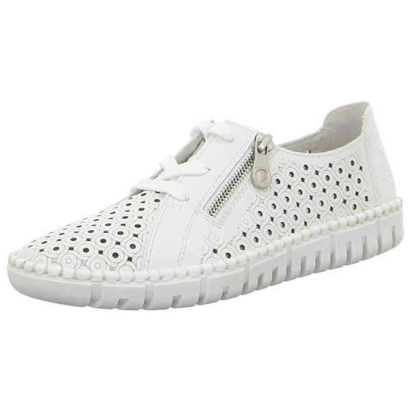 Rieker Schnürschuhe weiss - Bild 1