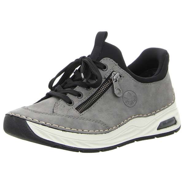 Rieker Schnürschuhe grau - Bild 1