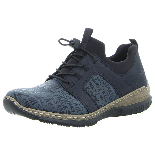 Rieker Schnürschuhe blau - Bild 1