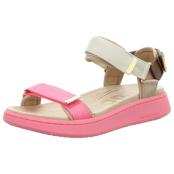 Woden Sandalen Line Tricolor raspberry multi - Bild 1