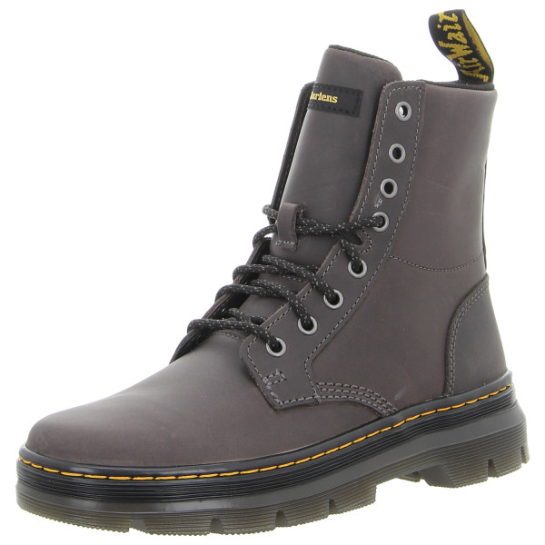 Dr. Martens Stiefeletten Combs Leather gunmetal - Bild 1