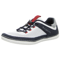Bugatti Schnürschuhe white/dark blue