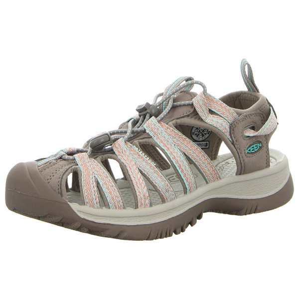 Keen Sandalen Whisper taupe/coral - Bild 1