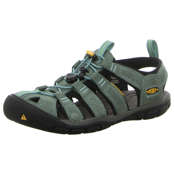 Keen Sandaletten Clearwater CNX Leath mineral blue/yellow - Bild 1