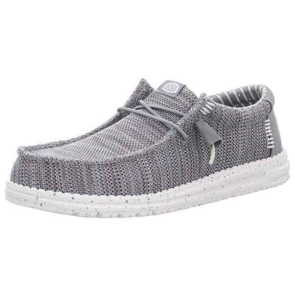 Hey Dude Schnürschuhe Wally Stretch Sox grey - Bild 1