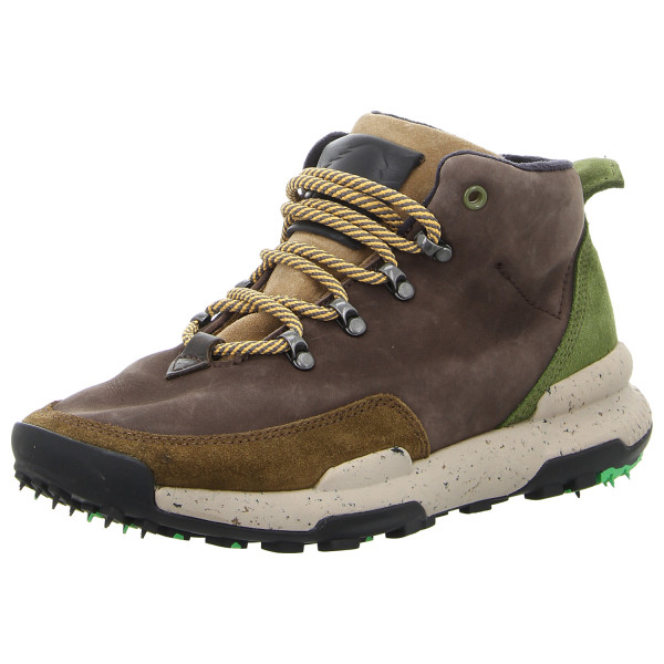 Satorisan Stiefeletten Kiso Premium dark brown green - Bild 1