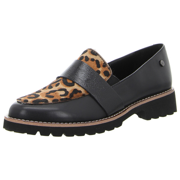 regarde le ciel... Slipper Tekla-01 black/ocra/black - Bild 1