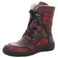 Krisbut Stiefeletten rot-kombi