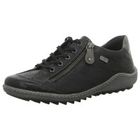 Remonte Schnürschuhe schwarz kombi