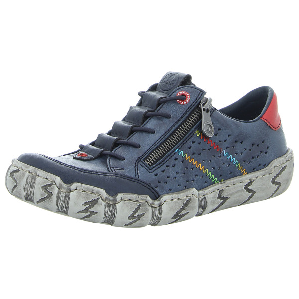 Rieker Slipper blau - Bild 1