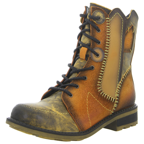 Maciejka Stiefeletten gelb-kombi - Bild 1