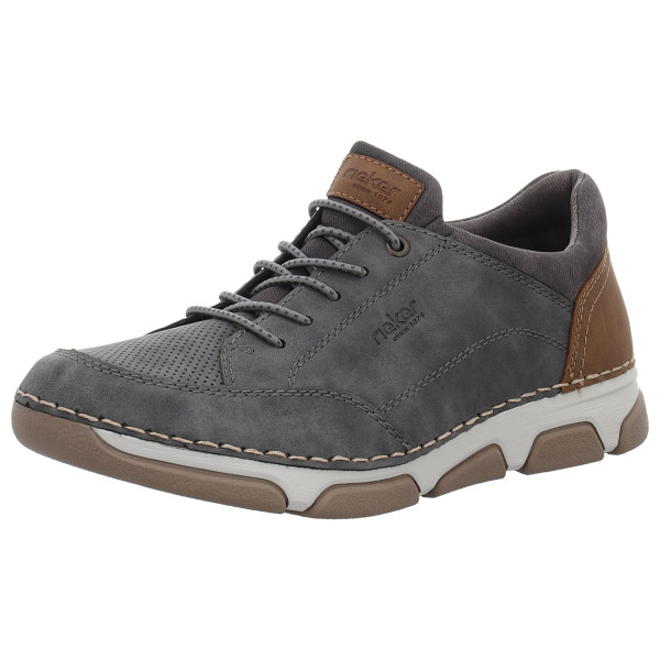Rieker Schnürschuhe grau - Bild 1