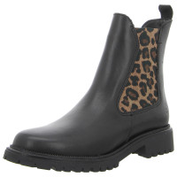 Tamaris Stiefeletten black/leopard