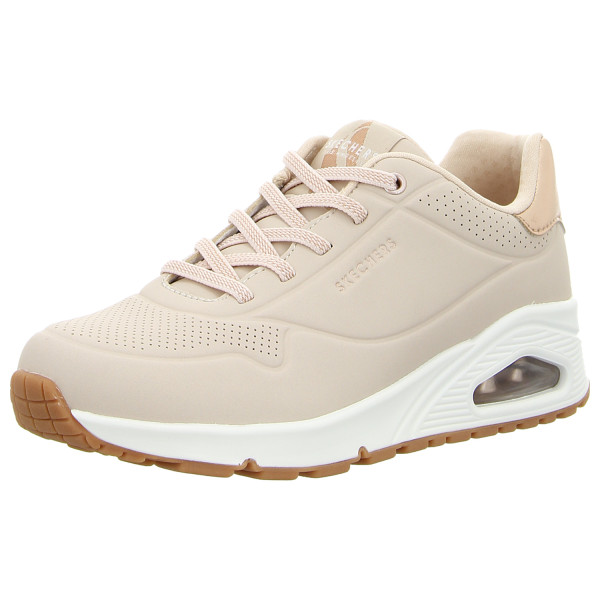 Skechers Schnürschuhe Uno - Shimmer Away natural, rose gold - Bild 1