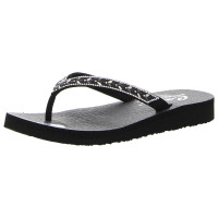 Skechers Zehentrenner Meditation - Lucky O black/rhinestone