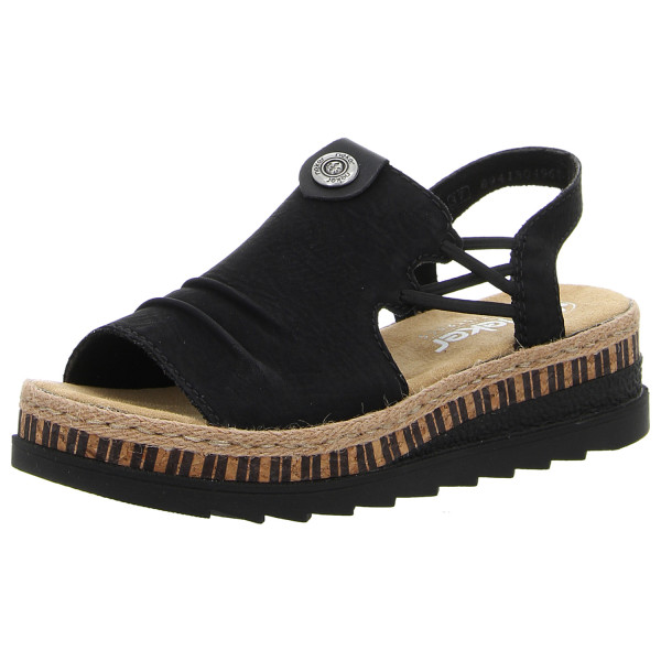 Rieker Sandaletten schwarz - Bild 1