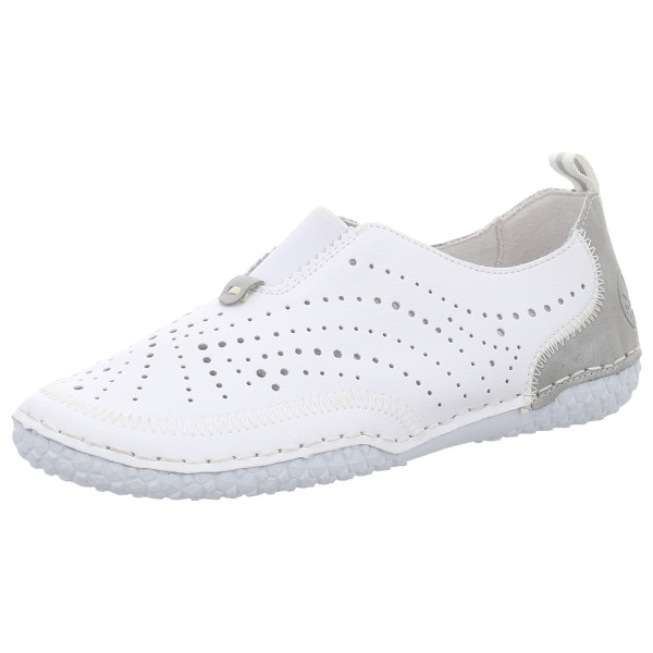 Rieker Slipper weiss - Bild 1