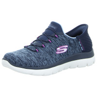 Skechers Slipper Summits Dazzling Haz navy/purble