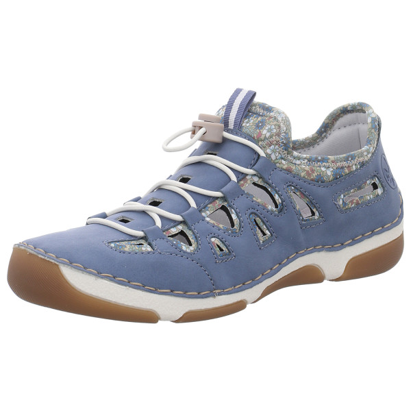 Rieker Schnürschuhe blau kombi - Bild 1