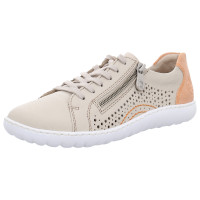 Rieker Schnürschuhe beige