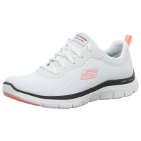 Skechers Sneaker Flex Appeal 4.0-Bril white/black/pink